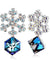Snowflake Cubic Earrings