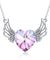 Guardian Angel Necklace Purple