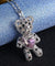 Pretty Bear Pendant Necklace Violet