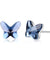 Butterfly Stud Earrings Blue