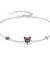 PLATO H Crystal  Fox Bracelet for Women Girls Animal Jewelry with Gift Box